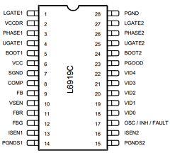 L6919CDTR Datasheet PDF STMicroelectronics