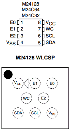 M24C64RDW3GA Datasheet PDF STMicroelectronics