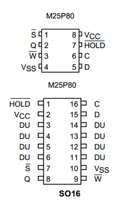 M25P80-VMW3TG Datasheet PDF STMicroelectronics