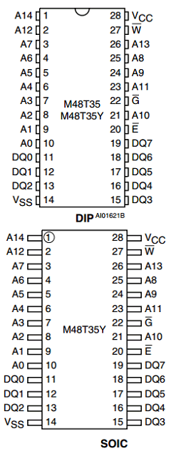 M48T35Y Datasheet PDF STMicroelectronics
