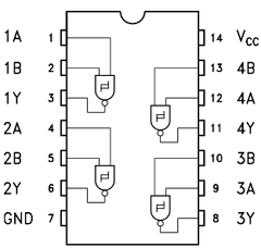 M54HC132K Datasheet PDF STMicroelectronics
