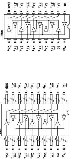 M54HC240D Datasheet PDF STMicroelectronics