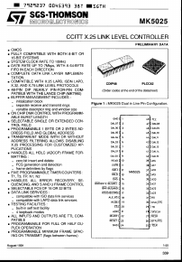 MK5025Q Datasheet PDF STMicroelectronics