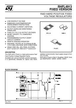5962F0253402VZC Datasheet PDF STMicroelectronics