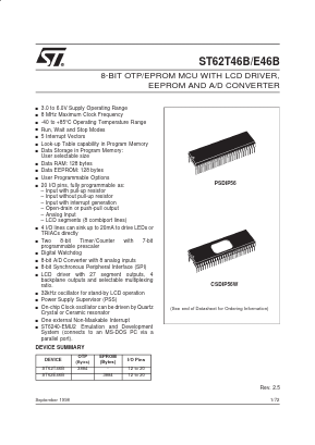 SDIP56 Datasheet PDF STMicroelectronics
