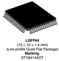 STV6414AD Datasheet PDF STMicroelectronics