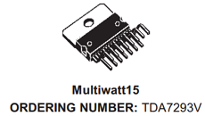 TDA7293HS Datasheet PDF STMicroelectronics