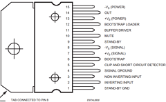 TDA7296S Datasheet PDF STMicroelectronics