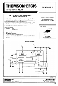 TEA2015ASP Datasheet PDF STMicroelectronics
