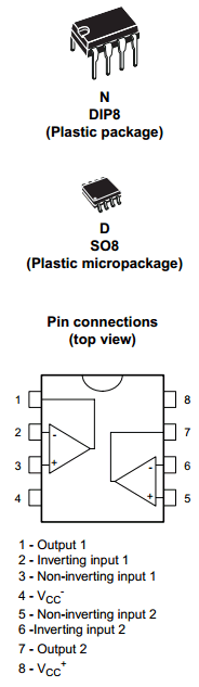TL072BIDT Datasheet PDF STMicroelectronics
