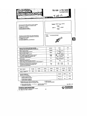 TS635_ Datasheet PDF STMicroelectronics