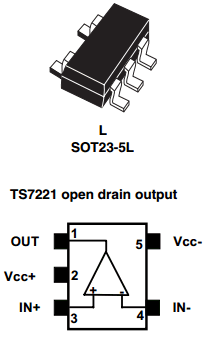 TS7221AILT Datasheet PDF STMicroelectronics