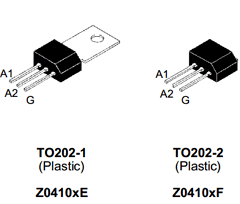 Z0410SE Datasheet PDF STMicroelectronics
