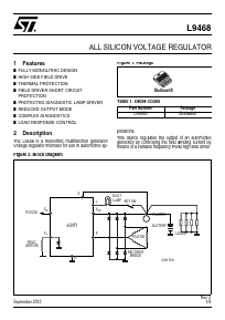L9468 Datasheet PDF STMicroelectronics