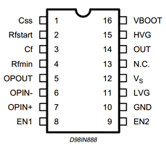 L6598D013TR Datasheet PDF STMicroelectronics