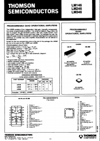 LM146DP Datasheet PDF STMicroelectronics