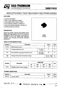 SMBYW02-150 Datasheet PDF STMicroelectronics