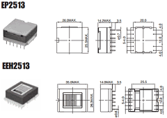 EEH2513 Datasheet PDF Sumida Corporation