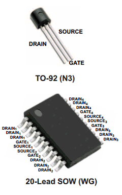 TN0604N3-G Datasheet PDF Supertex Inc