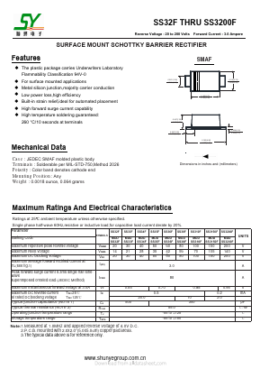 MDDSS35F Datasheet PDF Changzhou Shunye Electronics Co.,Ltd.