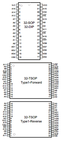 K6T1008C2E-RB70 Datasheet PDF Samsung