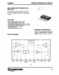 KA22242 Datasheet PDF Samsung
