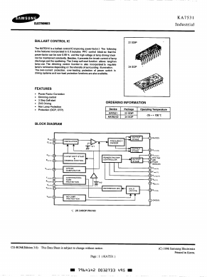 KA7531D Datasheet PDF Samsung