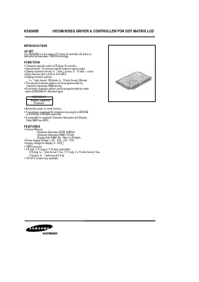 KS0068B Datasheet PDF Samsung