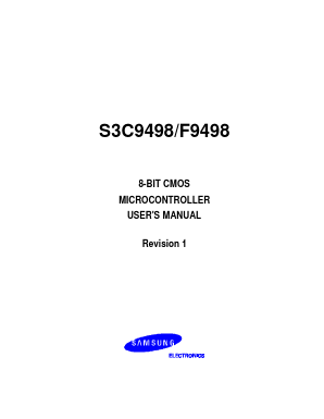 S3F9498 Datasheet PDF Samsung