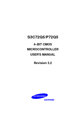 S3C72Q5 Datasheet PDF Samsung