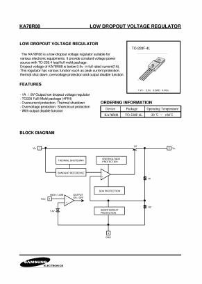 TO-220F-4L Datasheet PDF Samsung