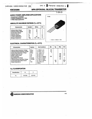 KSC2328 Datasheet PDF Samsung