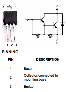 TIP120 Datasheet PDF SavantIC Semiconductor 