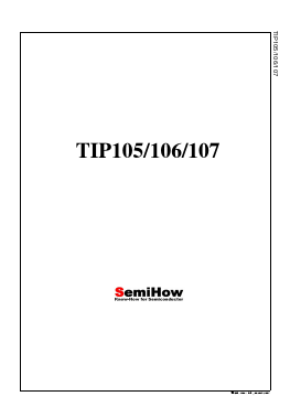 TIP106 Datasheet PDF Semihow