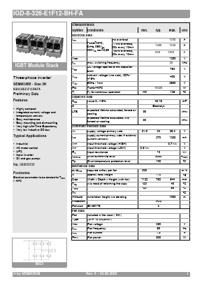 IGD-8-326-E1F12-BH-FA Datasheet PDF Semikron