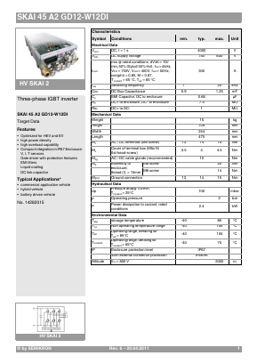 SKAI45A2GD12-W12DI Datasheet PDF Semikron