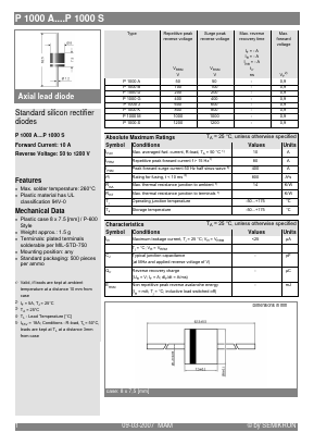 P1000D Datasheet PDF Semikron
