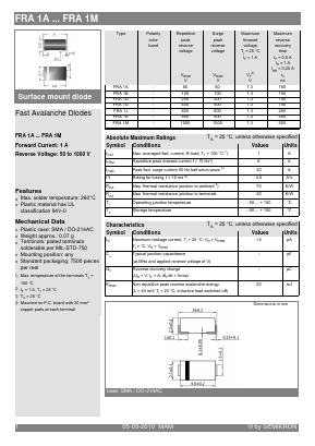 FR1B Datasheet PDF Semikron