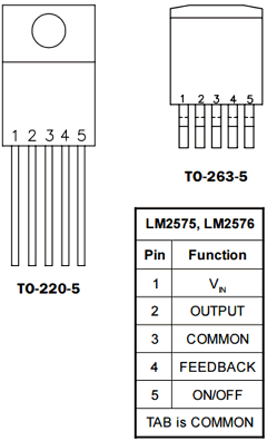 LM2575 Datasheet PDF Semtech Corporation