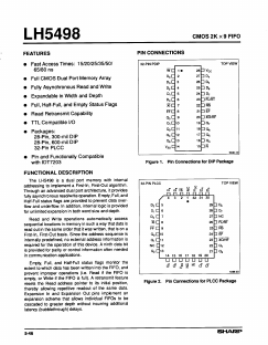 LH5498 Datasheet PDF Sharp Electronics