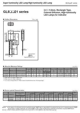 GL8TR21 Datasheet PDF Sharp Electronics