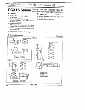 PC3D16 Datasheet PDF Sharp Electronics