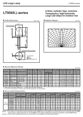 LT9560J Datasheet PDF Sharp Electronics