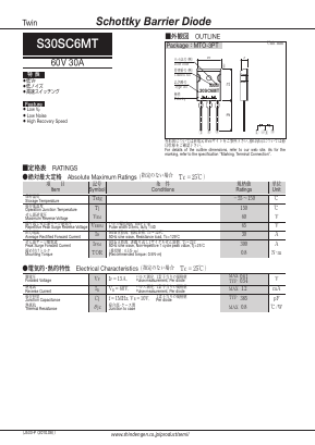 S30SC6MT Datasheet PDF Shindengen