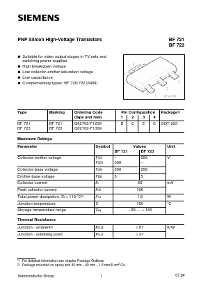 Q62702-F1309 Datasheet PDF Siemens AG