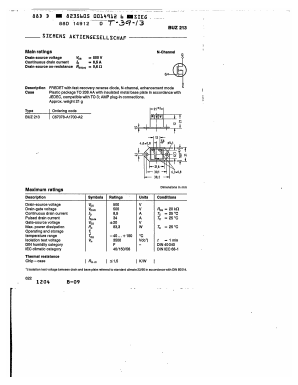 C67078-A1700-A2 Datasheet PDF Siemens AG