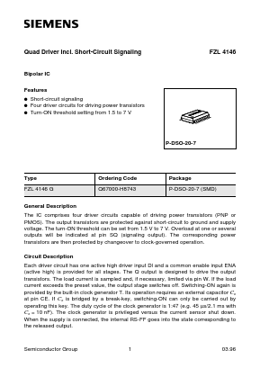 FZL4146G Datasheet PDF Siemens AG