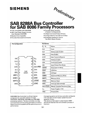 8288 Datasheet PDF Siemens AG