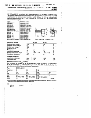 Q60202-C719 Datasheet PDF Siemens AG