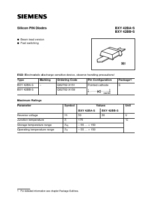 Q62702-X151 Datasheet PDF Siemens AG